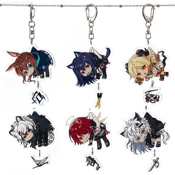 key rings exusiai keychain acrylic man key chain women key holder cute arknights keyring kids key ring llaveros silverash amiya lappland l23, Slivery;golden
key rings exusiai keychain acrylic man key chain women key holder cute arknights keyring kids key ring llaveros silverash amiya lappland l23, Slivery;golden