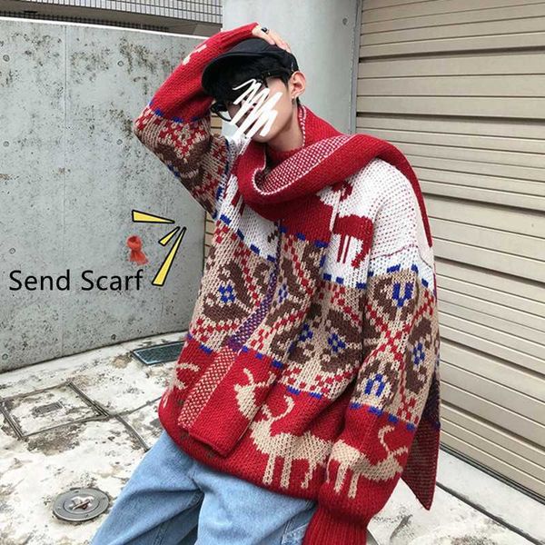 men's sweaters thick winter sweater men's red o-neck pullovers fashion christmas lovers sweater japan casual loose preppy style ma, White;black
men's sweaters thick winter sweater men's red o-neck pullovers fashion christmas lovers sweater japan casual loose preppy style ma, White;black