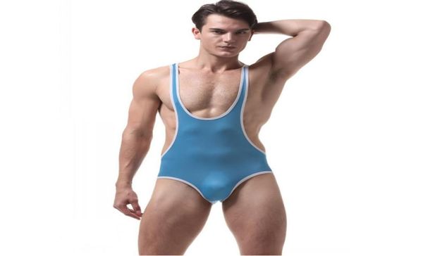 new seven colors men039s undershirt wet look wrestling singlet men039s tightfitting jumpsuit sweatproof underwea1065555, Black;brown
new seven colors men039s undershirt wet look wrestling singlet men039s tightfitting jumpsuit sweatproof underwea1065555, Black;brown