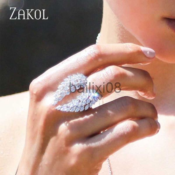 band rings zakol romantic white gold color wings open rings for women fashion cubic zirconia adjustable finger ring girl party jewelry j2307, Silver
band rings zakol romantic white gold color wings open rings for women fashion cubic zirconia adjustable finger ring girl party jewelry j2307, Silver