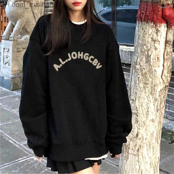 women's swimwear women's hoodies winter 2022 korean design sense of minority black sweater female letter printing versatile long s, White;black
women's swimwear women's hoodies winter 2022 korean design sense of minority black sweater female letter printing versatile long s, White;black