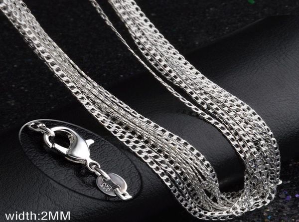 1630inch silver plated necklace 10pcs 2mm clavicular chain necklace 925 stamped for women and men fashion jewelry5790047
1630inch silver plated necklace 10pcs 2mm clavicular chain necklace 925 stamped for women and men fashion jewelry5790047