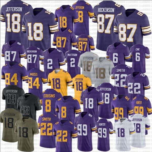 addison justin jefferson t.j. hockenson football randy moss lewis cine vikings mattison kirk cousins harrison smith danielle hunter stitched, Black;red
addison justin jefferson t.j. hockenson football randy moss lewis cine vikings mattison kirk cousins harrison smith danielle hunter stitched, Black;red
