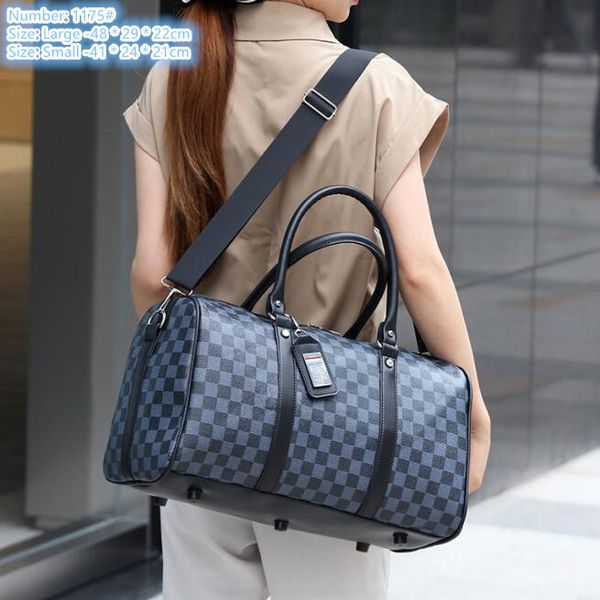 Outlet factory men shoulder bags 3 colors large capacity short-distance travel bag classic plaid fashion handbag Joker polka dot women handbags 1175#, Multi
Outlet factory men shoulder bags 3 colors large capacity short-distance travel bag classic plaid fashion handbag Joker polka dot women handbags 1175#, Multi