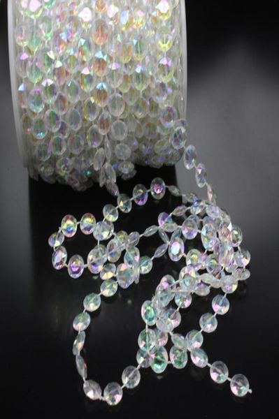 99 ft length iridescent clear crystal beads garland the roll pack for christmas wedding festival decorations5905355, Black
99 ft length iridescent clear crystal beads garland the roll pack for christmas wedding festival decorations5905355, Black