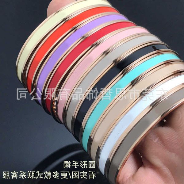luxury hrems bangle online store enamel bracelet light narrow edition plain ring closed simple color ornament with gift box, Golden;silver
luxury hrems bangle online store enamel bracelet light narrow edition plain ring closed simple color ornament with gift box, Golden;silver