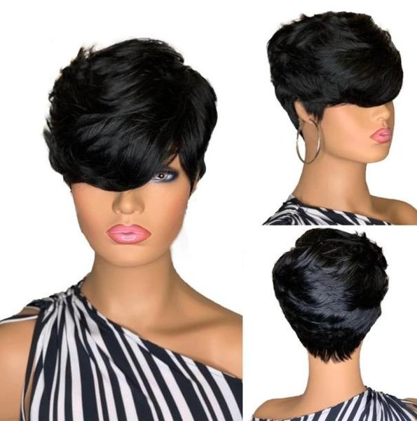 pixie short cut human hair wavy wigs natural black color glueless brazilian remy wig for women full machine made5001096
pixie short cut human hair wavy wigs natural black color glueless brazilian remy wig for women full machine made5001096