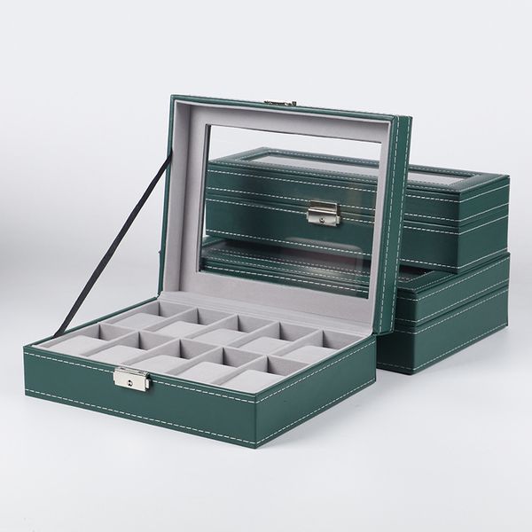 watch boxes cases pu leather case 6/10/12/20 women's case storage box watch stand box organizer watch display box 230718, Black;blue
watch boxes cases pu leather case 6/10/12/20 women's case storage box watch stand box organizer watch display box 230718, Black;blue