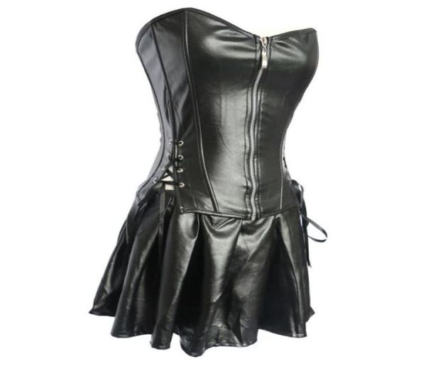 s6xl plus size lingerie women black faux leather burlesque steampunk corset dress gothic pvc corset vest bust 8297548821, Black;white
s6xl plus size lingerie women black faux leather burlesque steampunk corset dress gothic pvc corset vest bust 8297548821, Black;white
