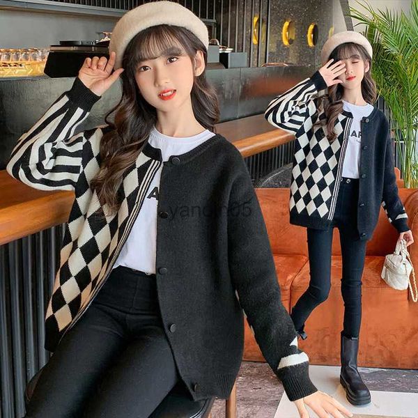 pullover girls sweater wool coat knitting 2022 splicing thicken warm cardigan autumn bottoming shirt children's clothing hkd230719, Blue
pullover girls sweater wool coat knitting 2022 splicing thicken warm cardigan autumn bottoming shirt children's clothing hkd230719, Blue