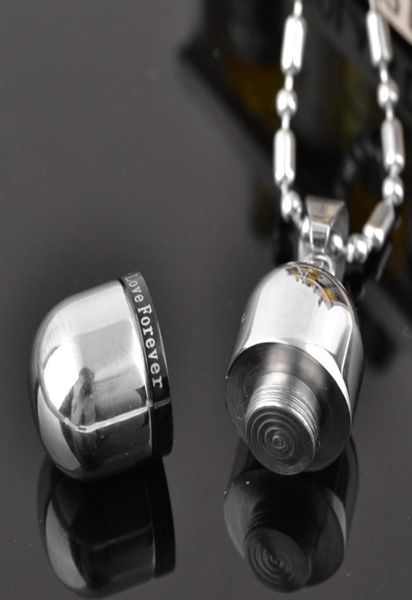 high qualty openable stainless steel love forever memorial cremation ashes urn pill pendant capsule necklace keepsake men women je9577225, Silver
high qualty openable stainless steel love forever memorial cremation ashes urn pill pendant capsule necklace keepsake men women je9577225, Silver