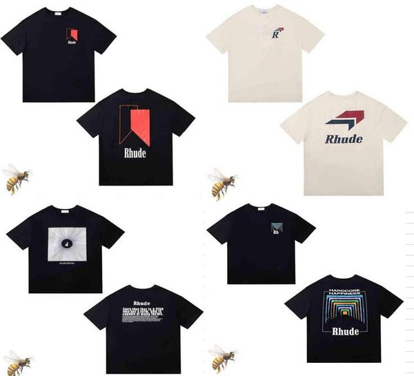 30 offmens tshirts 2023 designer shirts summer mens womens rhude designers for men letter polos embroidery tshirts clothing short sleeved t, White;black
30 offmens tshirts 2023 designer shirts summer mens womens rhude designers for men letter polos embroidery tshirts clothing short sleeved t, White;black
