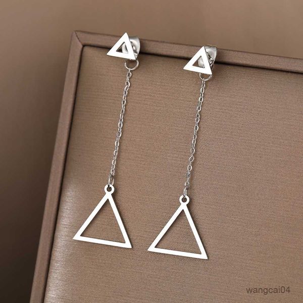 charm stainless steel earrings geometric triangle gothic fashion tassel pendants earrings for women jewelry hip hop party girls gifts r23071, Golden
charm stainless steel earrings geometric triangle gothic fashion tassel pendants earrings for women jewelry hip hop party girls gifts r23071, Golden