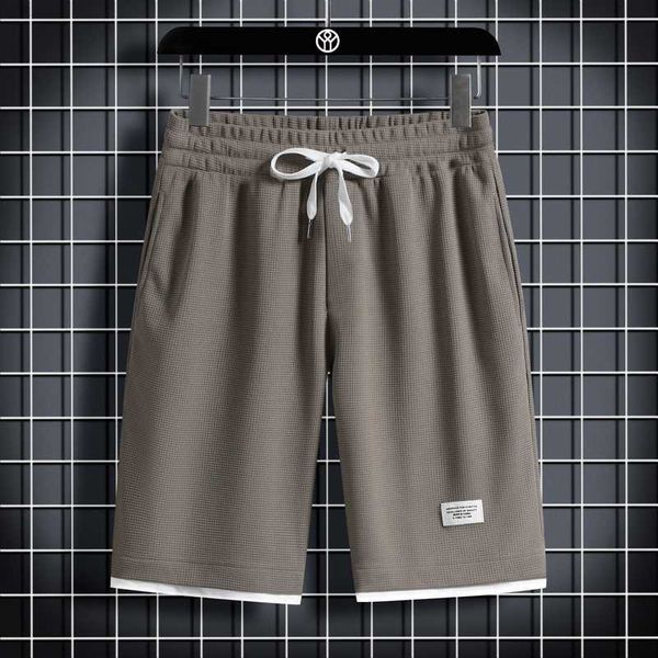 men's shorts summer waffle lattice men's breeches shorts pants men stretch drstring elastic waist breathable solid color casual be, White;black
men's shorts summer waffle lattice men's breeches shorts pants men stretch drstring elastic waist breathable solid color casual be, White;black