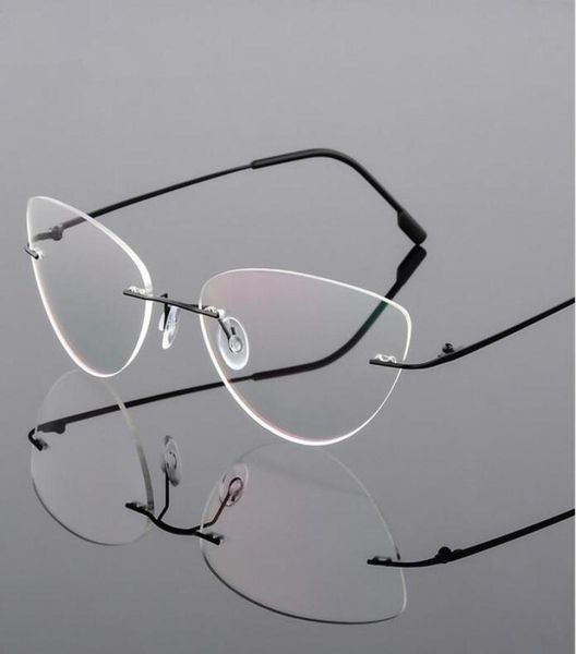 rimless glasses frame women titanium ultralight eyeglasses prescription frameless cat eye screwless eyewear myopia optical frame 16441305
rimless glasses frame women titanium ultralight eyeglasses prescription frameless cat eye screwless eyewear myopia optical frame 16441305