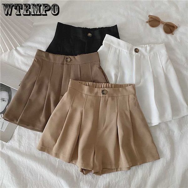 women's shorts summer oversized pleated shorts high waisted a-line wide leg pants casual pants drop shipping, White;black
women's shorts summer oversized pleated shorts high waisted a-line wide leg pants casual pants drop shipping, White;black