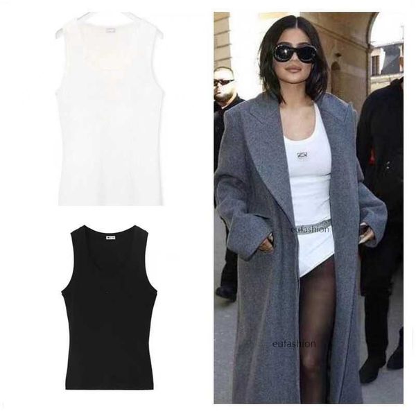 womens tank t-shirt anagram regular cropped cotton jersey camis female femme knits tees designer embroidery knitted vest sport breathable y, White
womens tank t-shirt anagram regular cropped cotton jersey camis female femme knits tees designer embroidery knitted vest sport breathable y, White