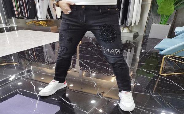 diamond mens jeans fashion brand man tight trouser 2023 new heavy craft printing stretch fit versatile black male pencil pants3796576, Blue
diamond mens jeans fashion brand man tight trouser 2023 new heavy craft printing stretch fit versatile black male pencil pants3796576, Blue
