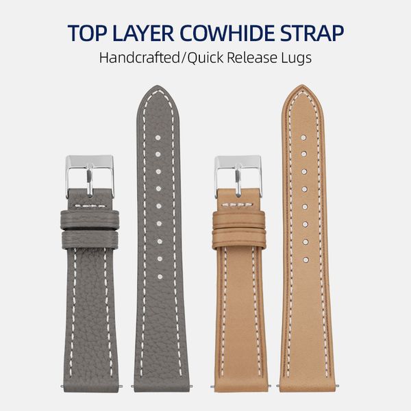 watch bands handmade goat leather watchband 18 19 20 21 22mm quick release genuine strap light soft bracelet mens 230718, Black;brown
watch bands handmade goat leather watchband 18 19 20 21 22mm quick release genuine strap light soft bracelet mens 230718, Black;brown