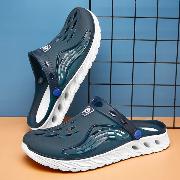 sandals summer slippers men crocks women high soft bottom sandals trend slides light beach shoes men's garden clogs male outdoor 230719, Black
sandals summer slippers men crocks women high soft bottom sandals trend slides light beach shoes men's garden clogs male outdoor 230719, Black