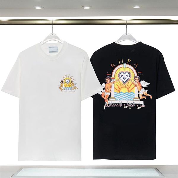 2023 spring and summer cas digital letter-printed round neck t-shirt men's and women's cotton short sleeve loose pullover s-xxxl, White;black
2023 spring and summer cas digital letter-printed round neck t-shirt men's and women's cotton short sleeve loose pullover s-xxxl, White;black