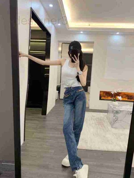 women's jeans designer 2023 spring/summer new american fashion casual high waist slim fit hardware pocket denim straight leg pants ur3f, Blue
women's jeans designer 2023 spring/summer new american fashion casual high waist slim fit hardware pocket denim straight leg pants ur3f, Blue