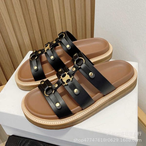 mens womans slipper designer slides triumphal arc de triomphe thick sole slippers women's summer thick sole leather face roman sandals, Black
mens womans slipper designer slides triumphal arc de triomphe thick sole slippers women's summer thick sole leather face roman sandals, Black