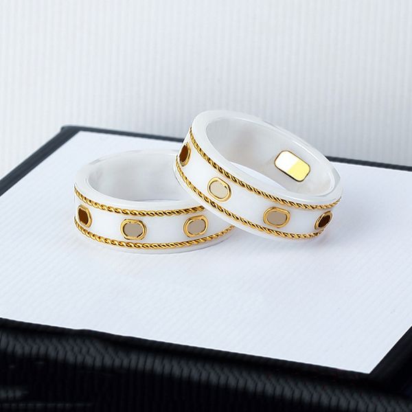 designer ring ceramic rings chip designer jewelry 18k gold silver plated black white skeleton g rings luxury brand hip jewelry woman men par
designer ring ceramic rings chip designer jewelry 18k gold silver plated black white skeleton g rings luxury brand hip jewelry woman men par