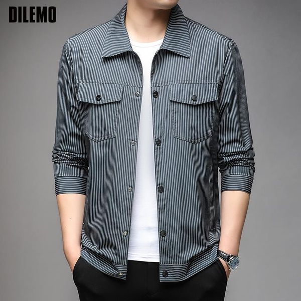 men's jackets dilemo overcoats grade brand casual fashion mens designer and coats stripe streetwear windbreaker clothing 230718, Black;brown
men's jackets dilemo overcoats grade brand casual fashion mens designer and coats stripe streetwear windbreaker clothing 230718, Black;brown