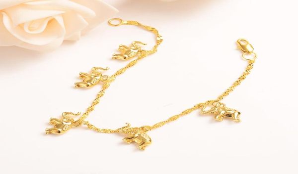 826inch cute girls bangle women gold gf elephant hang bracelets jewelry hand chain arab items kids gift9130675, Golden;silver
826inch cute girls bangle women gold gf elephant hang bracelets jewelry hand chain arab items kids gift9130675, Golden;silver