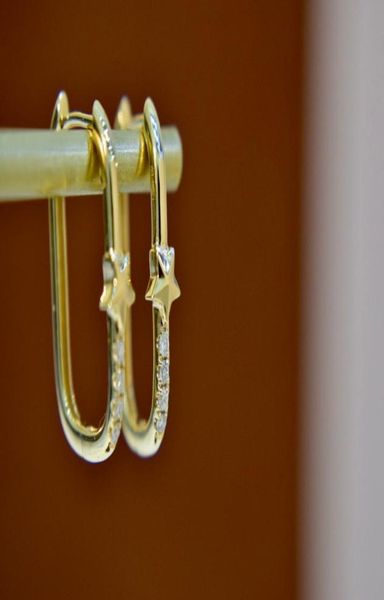 22091203 diamond earrings ear studs 17mm oval round au750 yellow gold star hook women039s jewelry stylish must have gift idea5423148, Golden;silver
22091203 diamond earrings ear studs 17mm oval round au750 yellow gold star hook women039s jewelry stylish must have gift idea5423148, Golden;silver