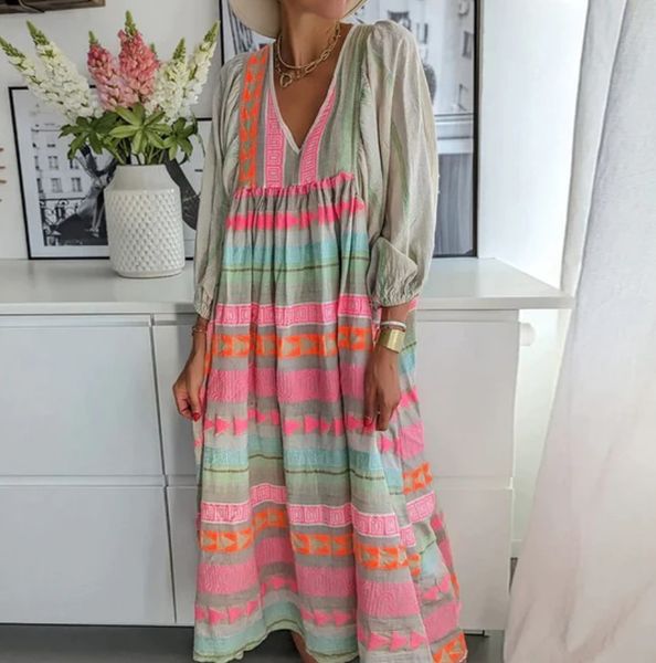 basic casual dresses boho y2k long dress 2023 in women geometric color block summer loose v neck folds beach vacation vestido 230718, Black;gray
basic casual dresses boho y2k long dress 2023 in women geometric color block summer loose v neck folds beach vacation vestido 230718, Black;gray