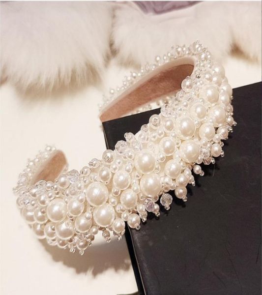 luxury bridal headpieces with pearl baroque crown hairbands for bride wedding party hair accessories headband wedding tiara headwe1212382, Silver
luxury bridal headpieces with pearl baroque crown hairbands for bride wedding party hair accessories headband wedding tiara headwe1212382, Silver