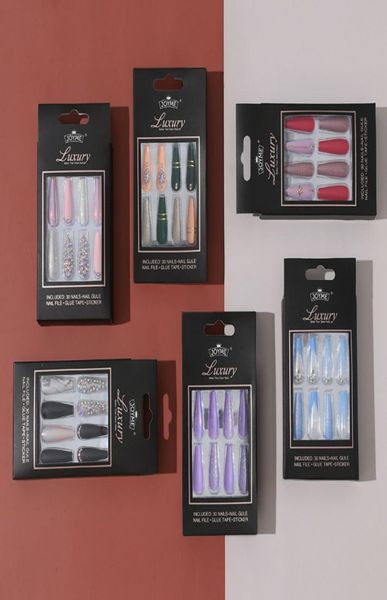 30pcsbox long ballet fake nails tips waterproof seamless traceless sticker false fingernails soft reusable nail art manicure tool6325190, Red;gold
30pcsbox long ballet fake nails tips waterproof seamless traceless sticker false fingernails soft reusable nail art manicure tool6325190, Red;gold
