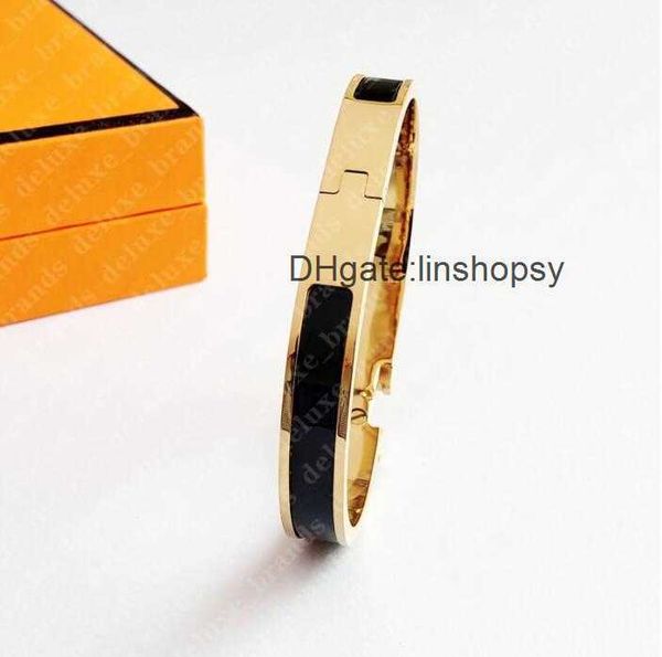aher mas designer luxury brand enamel bracelet classic h 8mm gold bangle luxury brand enamel for men women birthday mother' day jewelry, Black
aher mas designer luxury brand enamel bracelet classic h 8mm gold bangle luxury brand enamel for men women birthday mother' day jewelry, Black