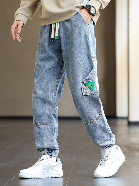 men s jeans spring autumn black blue cargo men denim joggers streetwear cotton casual baggy harem pant jean trousers plus size 8xl 230718
men s jeans spring autumn black blue cargo men denim joggers streetwear cotton casual baggy harem pant jean trousers plus size 8xl 230718