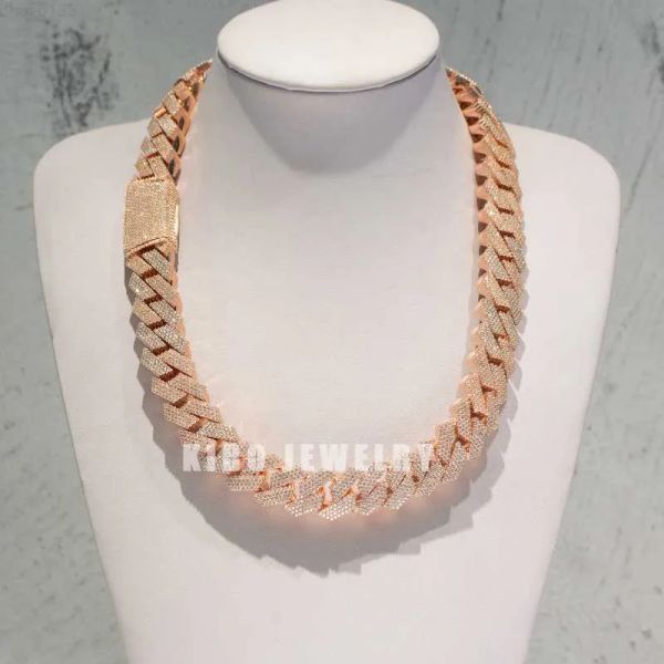 kibo jewelry set 925 sterling silver iced out rose gold plated 18mm width moissanite cuban link chain
kibo jewelry set 925 sterling silver iced out rose gold plated 18mm width moissanite cuban link chain