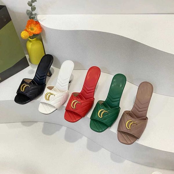 womans slipper guch designer slides high version high-heeled sandals women's head letter metal buckle thin heel women's sandals ca, Black
womans slipper guch designer slides high version high-heeled sandals women's head letter metal buckle thin heel women's sandals ca, Black
