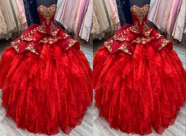 2022 real po red gold embroidery ball gown quinceanera dresses organza ruffles beaded sequins sweet 16 dress vestidos 15 anos1852636, Blue;red
2022 real po red gold embroidery ball gown quinceanera dresses organza ruffles beaded sequins sweet 16 dress vestidos 15 anos1852636, Blue;red