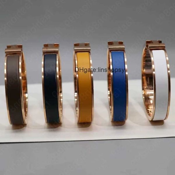 aher mas designer luxury brand enamel bracelet highend h for mens and women handmade matte enamel open lovers bracelets, Black
aher mas designer luxury brand enamel bracelet highend h for mens and women handmade matte enamel open lovers bracelets, Black