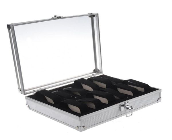 2021 aluminum 12 wristwatch watch cases showcase display storage case box249j3109957, Black;blue
2021 aluminum 12 wristwatch watch cases showcase display storage case box249j3109957, Black;blue