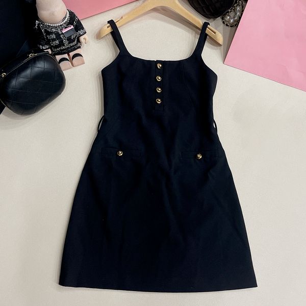 2023ss style women luxury black dress classic all match female one piece dress casual fashion designer clothes, Black;gray
2023ss style women luxury black dress classic all match female one piece dress casual fashion designer clothes, Black;gray