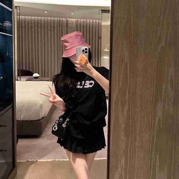 women's t-shirt designer hollow out sequin letter embroidered cotton short sleeved t-shirt for women in black and white casual loose ve
women's t-shirt designer hollow out sequin letter embroidered cotton short sleeved t-shirt for women in black and white casual loose ve