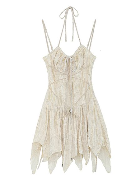 basic casual dresses irregular vneck women slim suspender onepiece 2023 summer aline tie up gothic y2k pleated female dress bandage design c, Black;gray
basic casual dresses irregular vneck women slim suspender onepiece 2023 summer aline tie up gothic y2k pleated female dress bandage design c, Black;gray