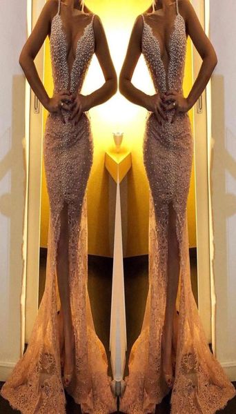 pink sheer lace mermaid prom evening dress 2019 vintage deep v neck high slit formal party gown pageant dresses plus size2831768, Black
pink sheer lace mermaid prom evening dress 2019 vintage deep v neck high slit formal party gown pageant dresses plus size2831768, Black