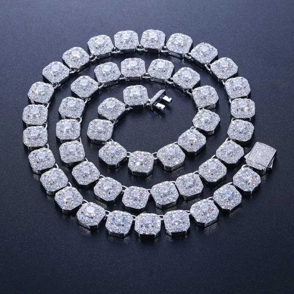 selling hip hop jewelry mens 10mm 925 sterling silver vvs moissanite diamond iced out square tennis chain necklace
selling hip hop jewelry mens 10mm 925 sterling silver vvs moissanite diamond iced out square tennis chain necklace