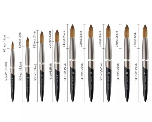 tamax 9pcsset 100 kolinsky acrylic nails brushes nail art brush set stainless steel hand manicure tools for salon beauty use nab5094223, Yellow
tamax 9pcsset 100 kolinsky acrylic nails brushes nail art brush set stainless steel hand manicure tools for salon beauty use nab5094223, Yellow