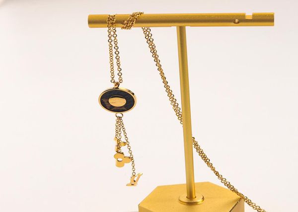 luxury design necklace 18k gold plated faux leather brand stainless steel necklaces choker chain letter pendant fashion womens wed8810103, Silver
luxury design necklace 18k gold plated faux leather brand stainless steel necklaces choker chain letter pendant fashion womens wed8810103, Silver