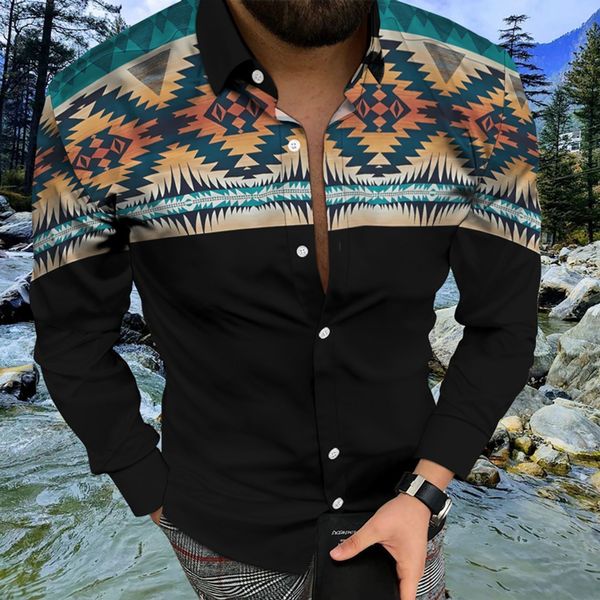 mens casual shirts retro button shirt western ethnic long sleeved hawaiian floral casual harajuku street clothing camisas homme 230718, White;black
mens casual shirts retro button shirt western ethnic long sleeved hawaiian floral casual harajuku street clothing camisas homme 230718, White;black