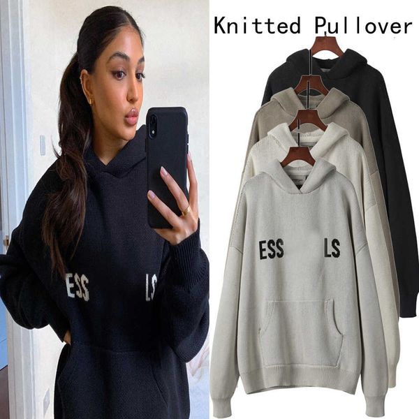 23ss designer essentail hoodie sweater for men and women casual hooded essentialhoodie sweatshirts knitted high street fashion pullovers r1f, Black
23ss designer essentail hoodie sweater for men and women casual hooded essentialhoodie sweatshirts knitted high street fashion pullovers r1f, Black